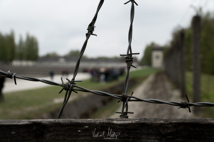 Barb-wire fence